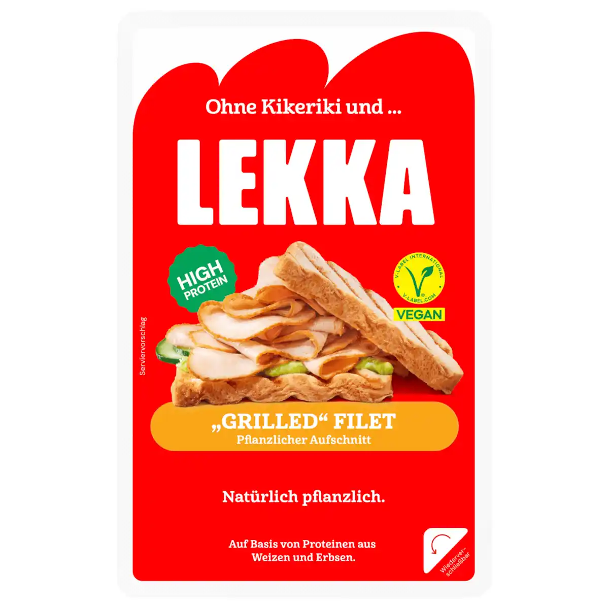 Bild 1 von Lekka Grilled Filet vegan 70g