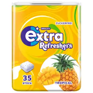 Wrigley's Extra Refreshers Tropical zuckerfrei 35 Stück