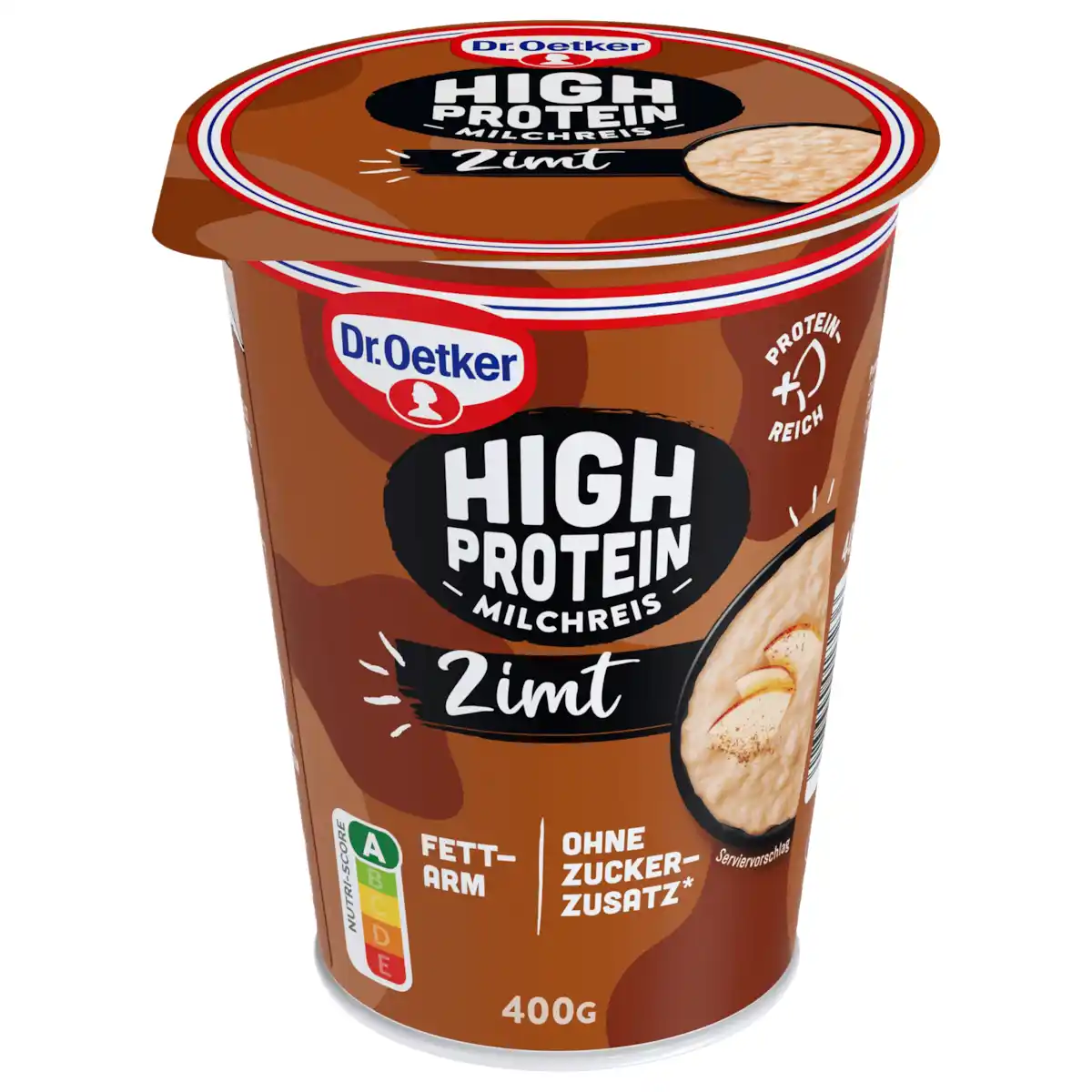 Bild 1 von Dr. Oetker High Protein-Mahlzeit Milchreis Zimt 400g