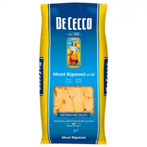 De Cecco Mezzi Rigatoni Nr.26 500g