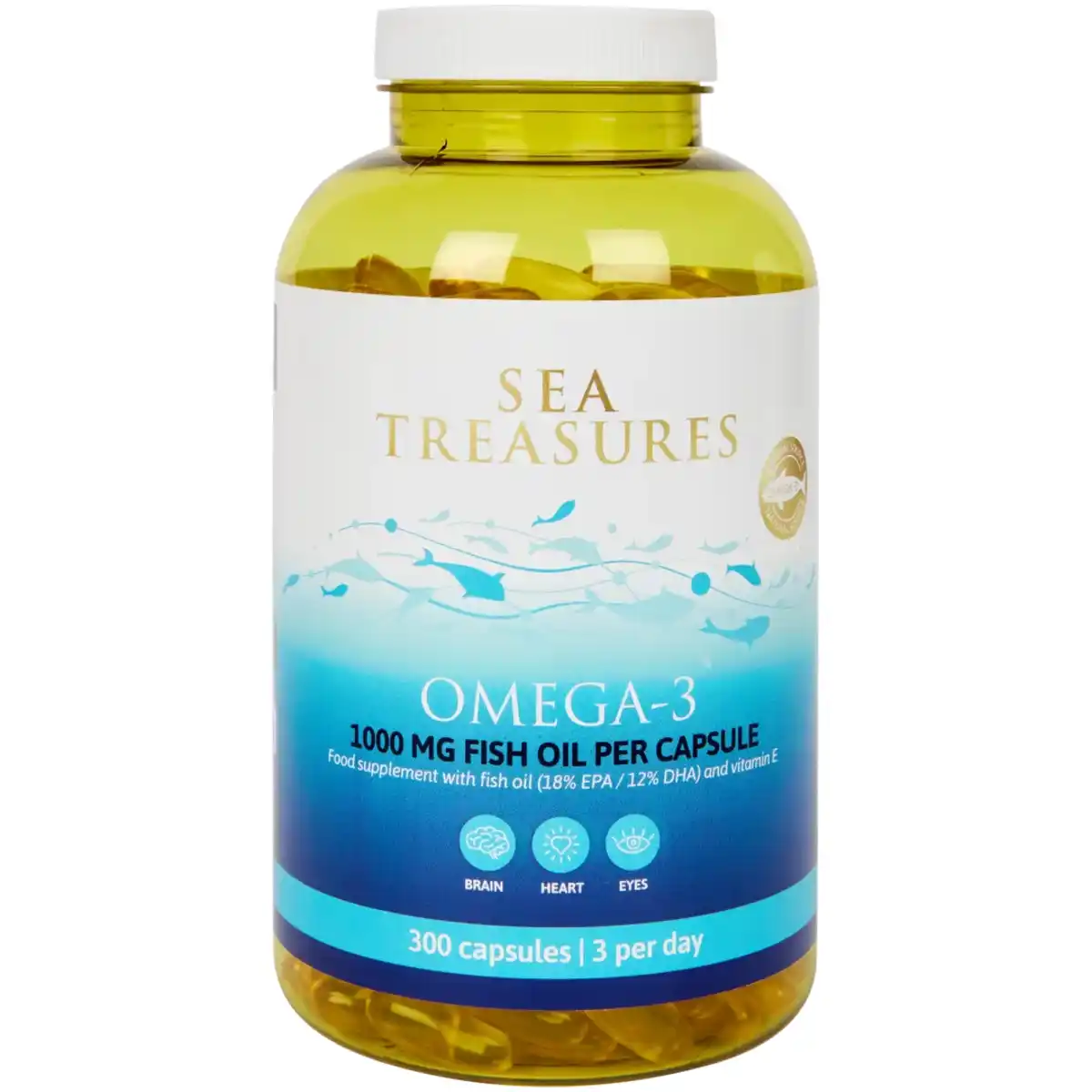 Bild 1 von Omega-3-Fischölkapseln 1.000 mg