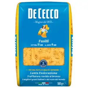 De Cecco Fusilli Nr.34 500g