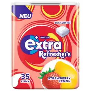Wrigley's Extra Refreshers Strawberry & Lemon zuckerfrei 35 Stück