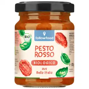 Followfood Bio Pesto Rosso 130g