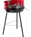 Bild 1 von Holzkohlegrill in runder Form, schwarz