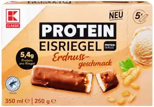 K-CLASSIC Protein-Eisriegel, 5 St. = 350-ml-Packg.