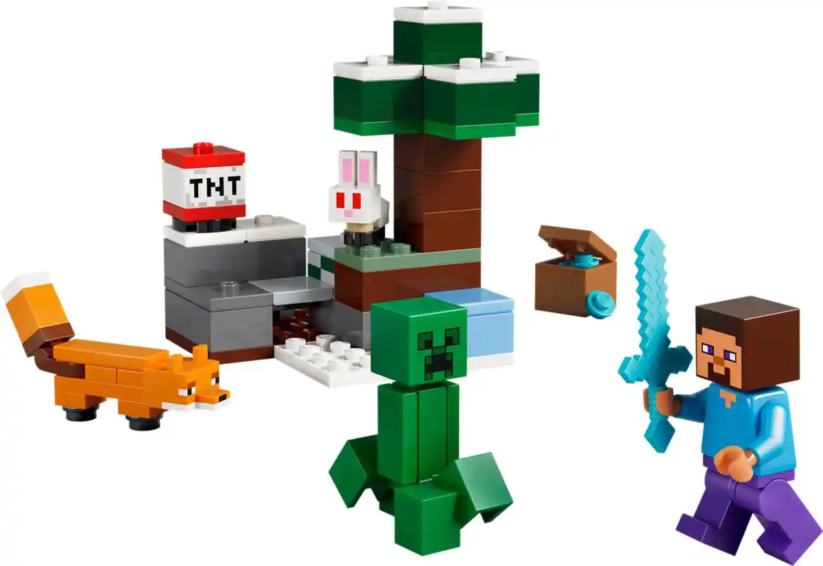 Bild 2 von LEGO »Steves Taiga-Abenteuer« Spielset 21583, 79-teilig