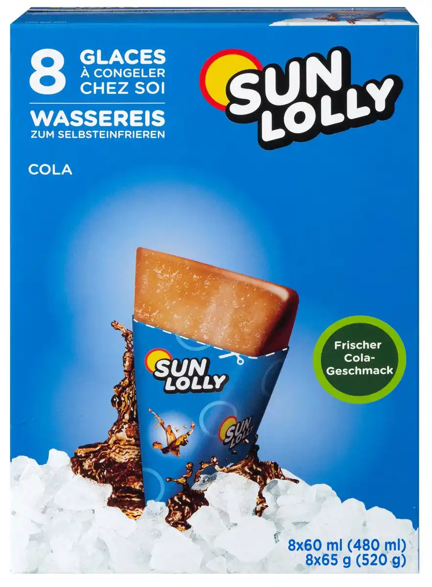 Bild 1 von CORO Sun Lolly, 8 St. = 480-ml-Packg.