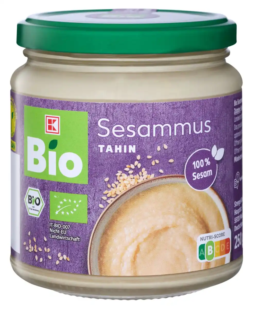 Bild 1 von K-BIO Bio-Sesammus, 250-g-Glas