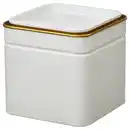 Bild 1 von BLOMNING Dose mit Deckel, elfenbeinweiß für Kaffee/Tee, 10x10x10 cm