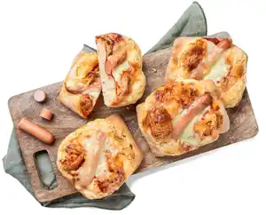 Pizza Käse & Wurst, Stück