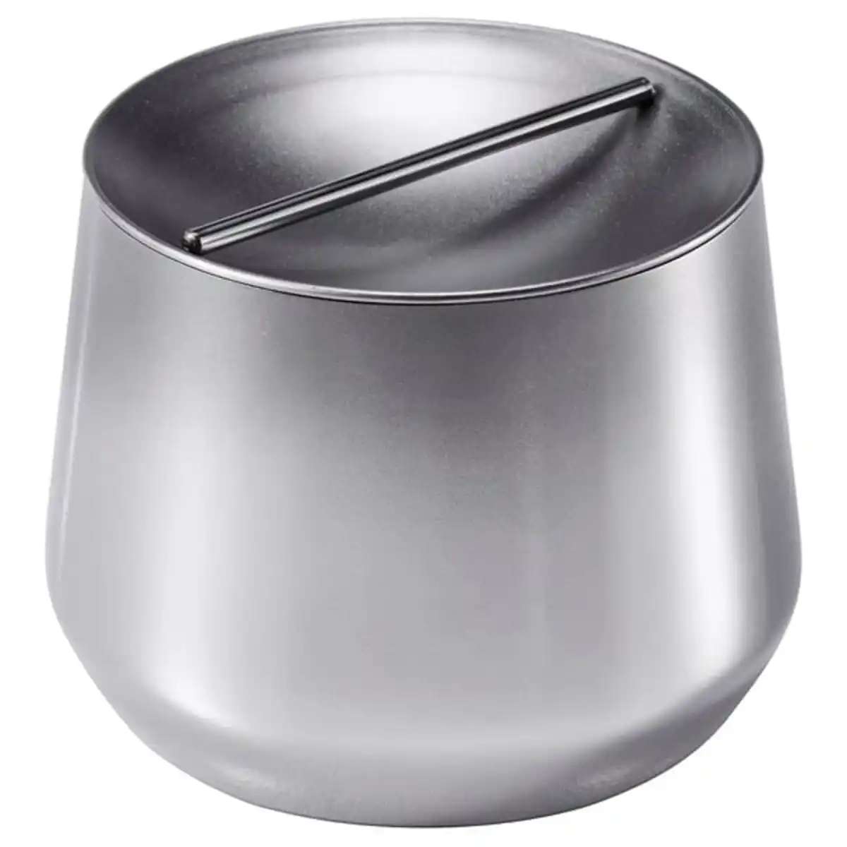 Bild 1 von AFTONHAJ Gefäß mit Deckel, Edelstahl, 0.6 l