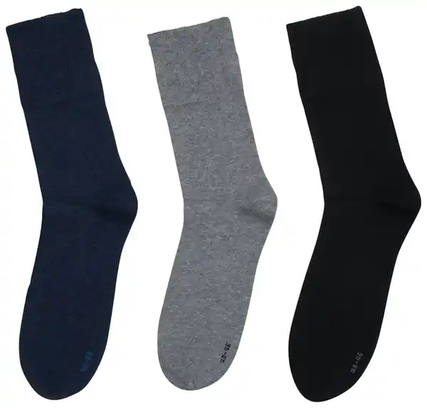 Bild 2 von Herren-Diabetikersocken mit Komfortbund, 3 Paar