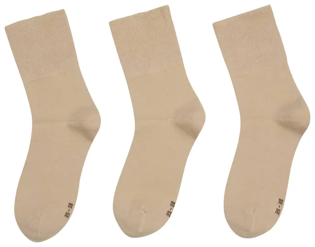 Bild 2 von Damen-Diabetikersocken mit Komfortbund, 3 Paar