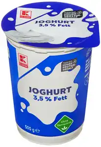 K-CLASSIC Joghurt mild, 3,5 % Fett, 500-g-Becher