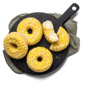Yuzu-Mascarpone-Donut, Stück