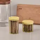 Bild 2 von SPJUTLILJA Dose mit Deckel 2er-Set, hellgelb