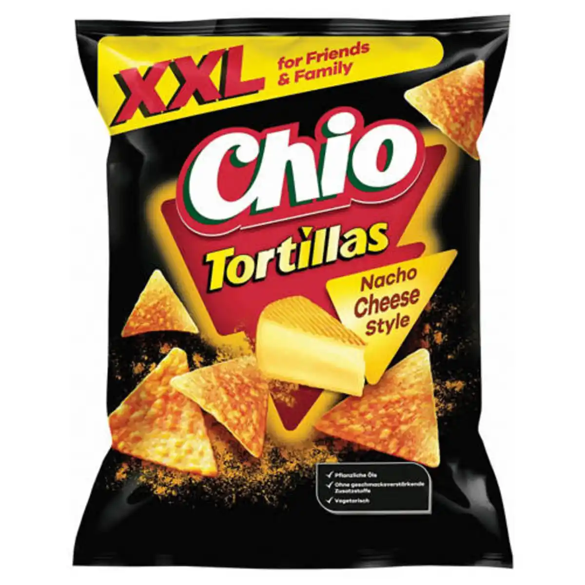 Bild 1 von CHIO Tortillas XXL 200 g, Nacho Cheese