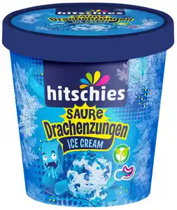 HITSCHIES Saure Drachenzungen Ice Cream, 460-ml-Becher