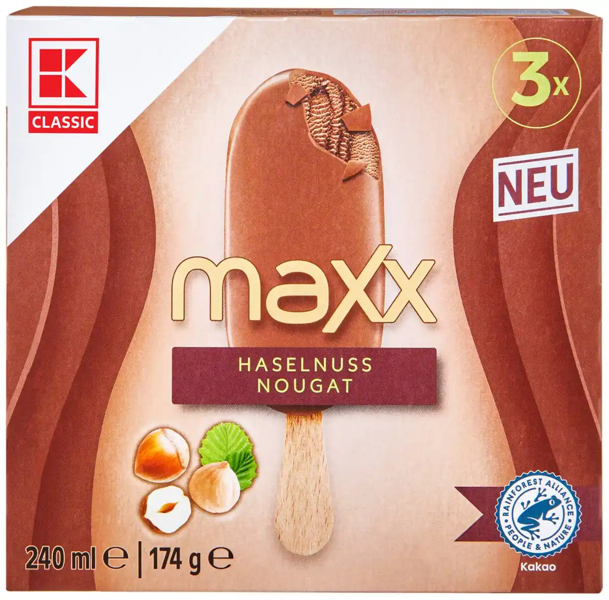 Bild 1 von K-CLASSIC Maxx Stieleis, 3 St. = 270-ml-Packg.