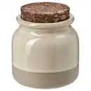 Bild 1 von BRUGDHAJ Dose mit Deckel, beige, 0.3 l