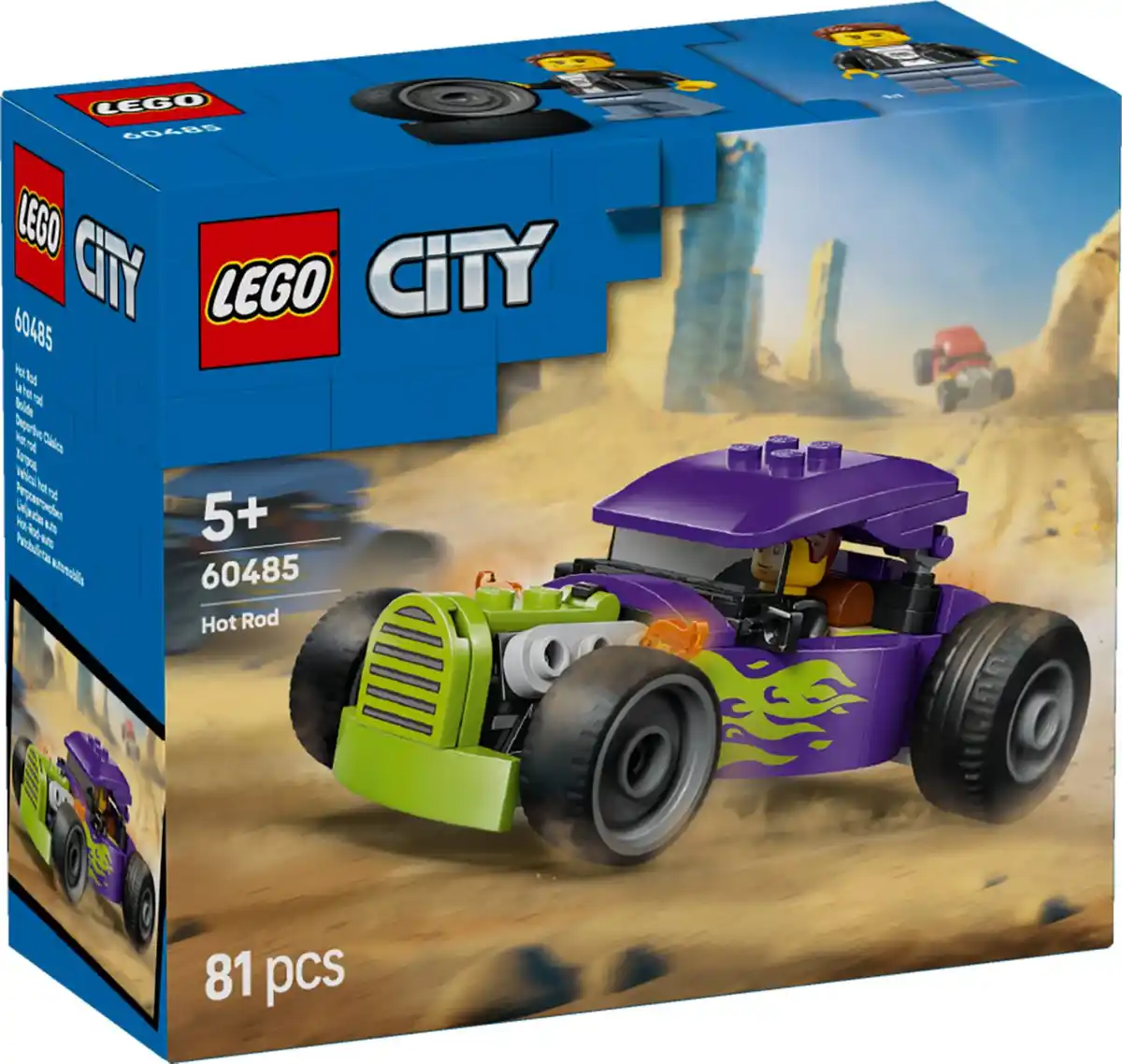 Bild 1 von LEGO CITY »Hot Rod« Spielset 60485, 81-teilig
