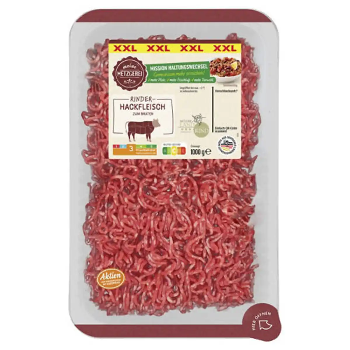 Bild 1 von · FAIR&GUT · Rinder Hackfleisch 1 kg