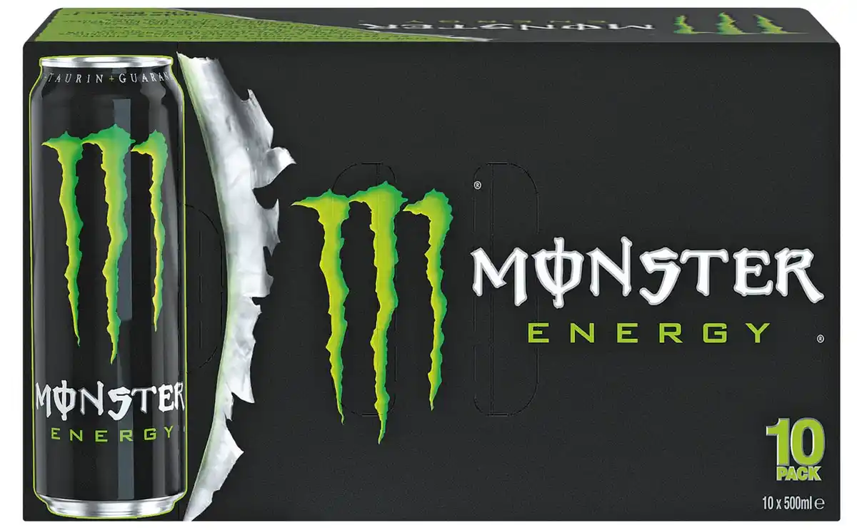 Bild 1 von MONSTER Energy Drink, Packg. 10 x 0,5-l-Dose