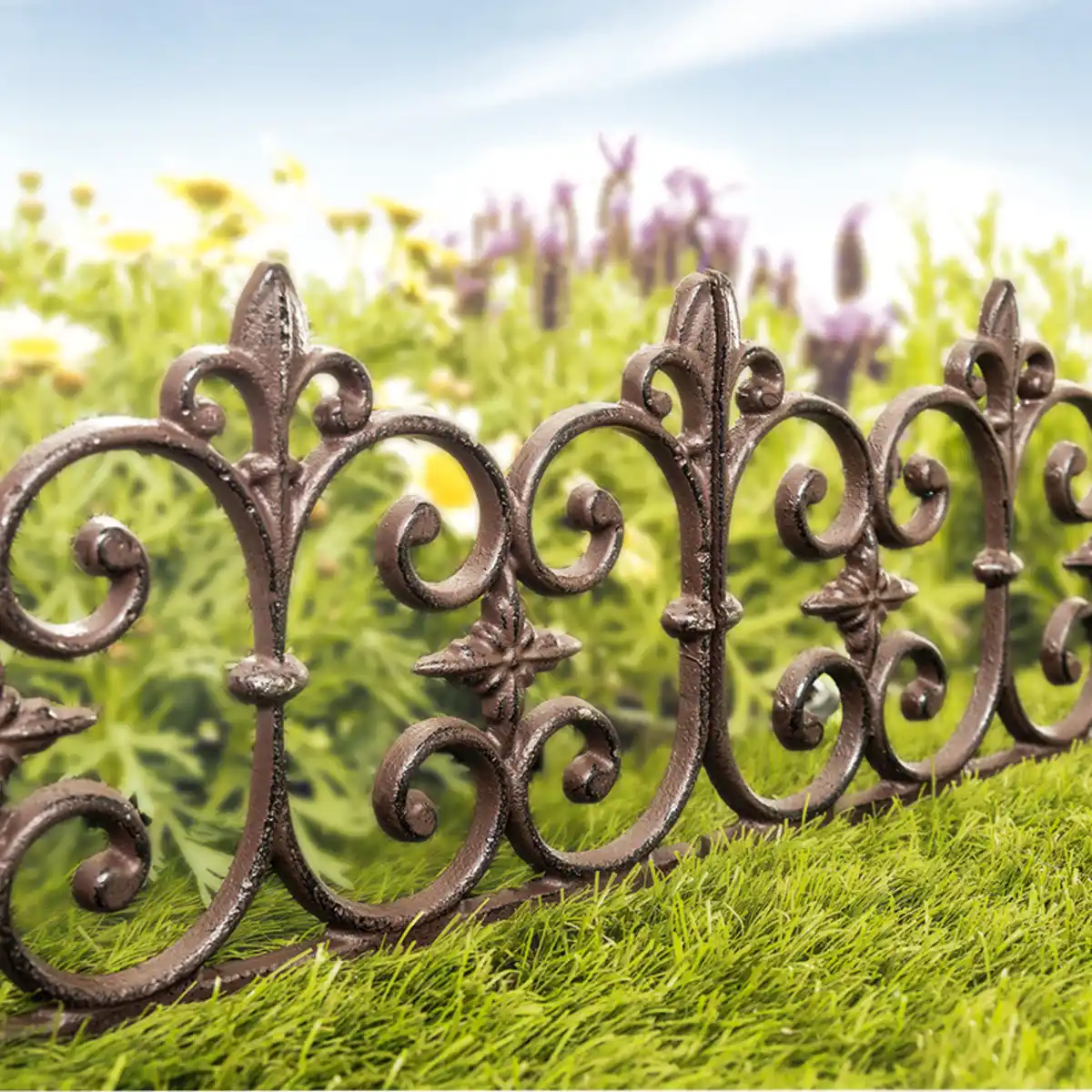 Bild 1 von Powertec Garden Antik-Blumen-Umrandung 4er-Set
