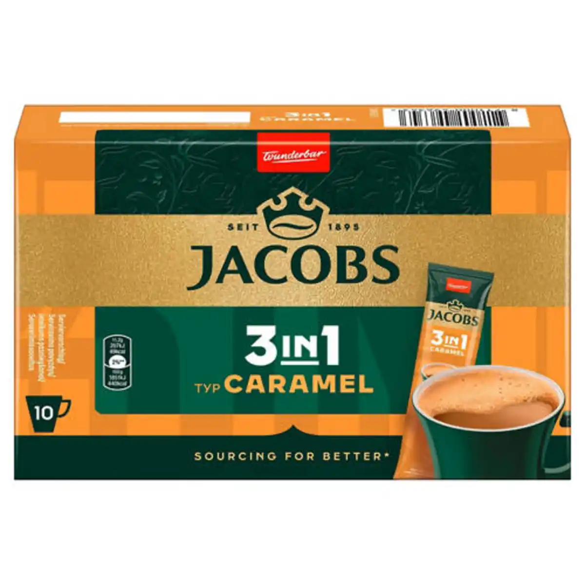 Bild 1 von JACOBS Sticks 3 in 1, Caramel