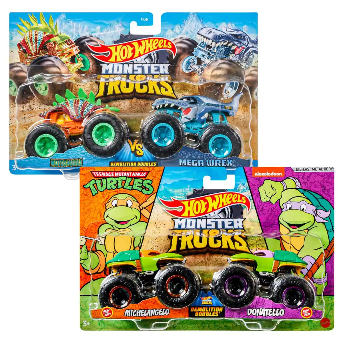 Bild 1 von MATTEL HOT WHEELS Monster-Trucks, 2-St.-Packg.