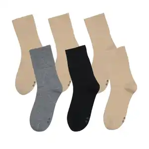 Damen-Diabetikersocken mit Komfortbund, 3 Paar