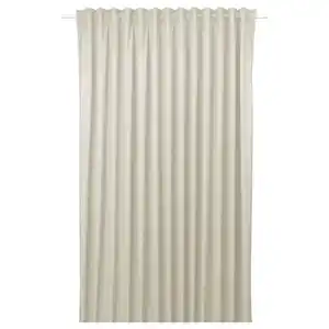 BENGTA 1 Gardinenschal (verdunk.), beige/mit Gardinenband, 210x250 cm