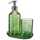 Bild 1 von GROSSJÖN Badezimmer-Set 3-tlg., grün