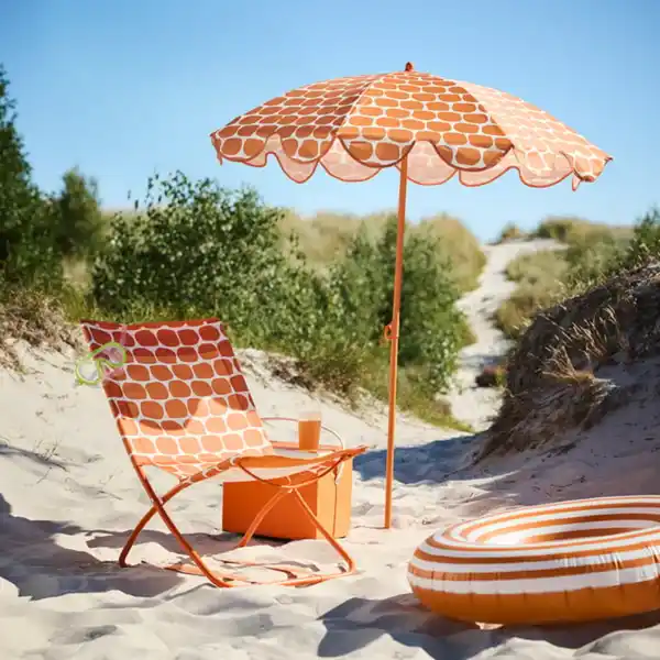 Bild 3 von STRANDÖN Sonnenschirm, leuchtend orange, 140 cm