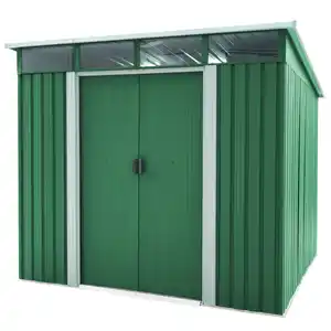 PERGART® Gerätehaus "Lübeck 89", 239 x 278 cm, Höhe 202 cm, tanne / weiß