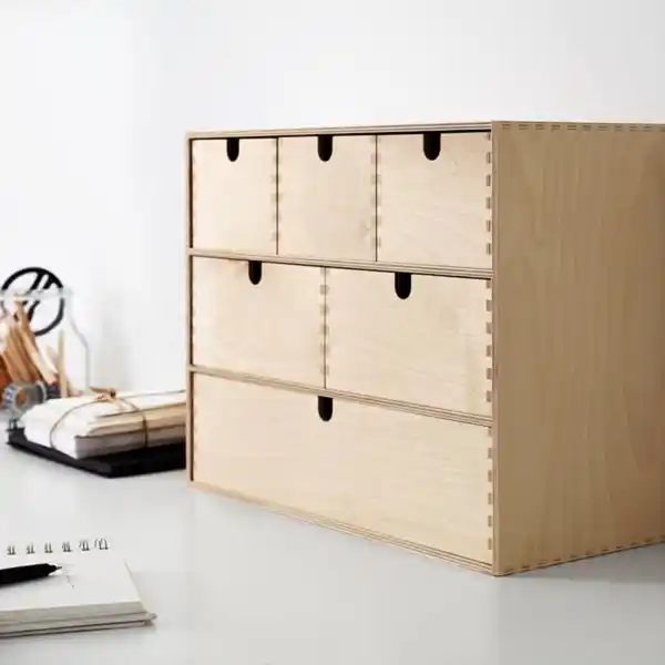 Bild 3 von MOPPE Mini-Kommode, Birkensperrholz, 42x18x32 cm