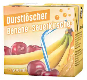 Durstlöscher 'Banane Sauerkirsche'