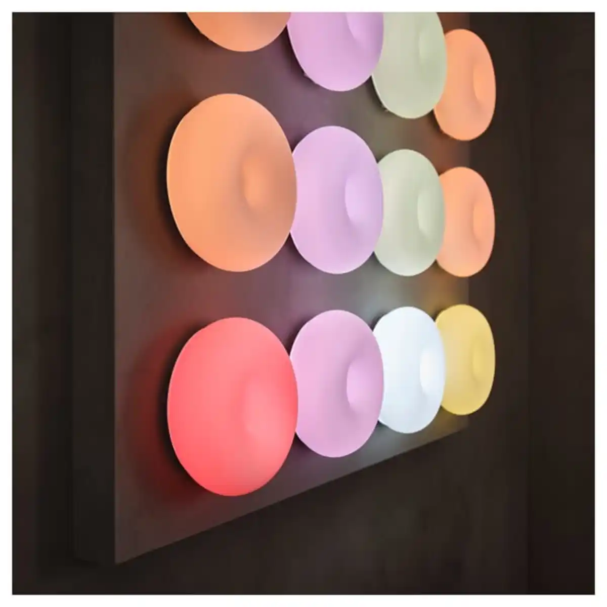 Bild 3 von VARMBLIXT Tisch-/Wandleuchte, LED, dimmbar smart/weißes Glas Farb- und Weißspektrum, 30 cm