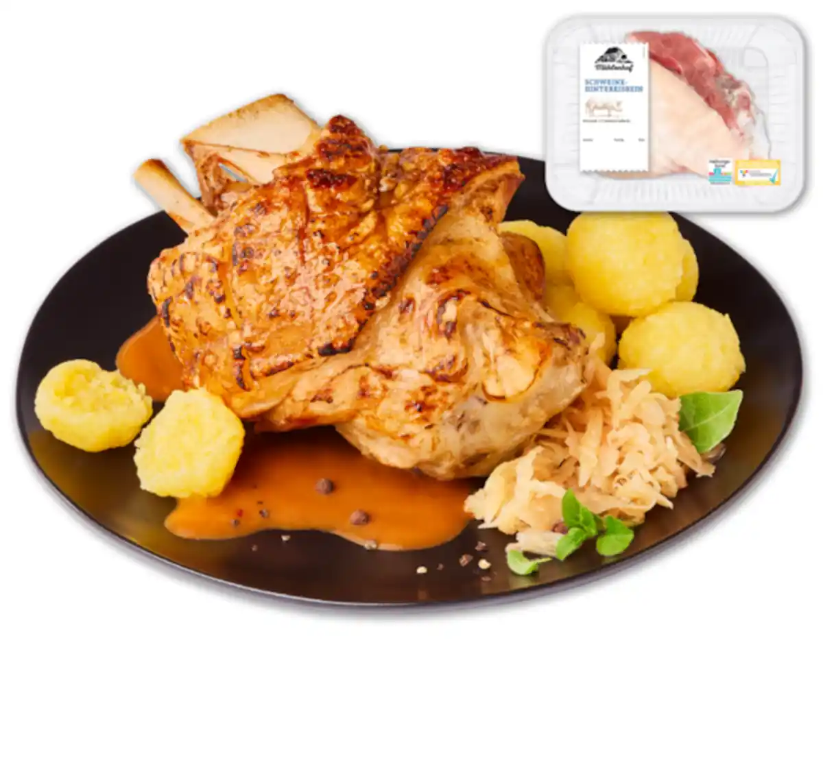 Bild 1 von MÜHLENHOF Frisches Schweine-Hintereisbein*