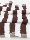 Bild 3 von Duschtuch mit Streifen, 70x130cm Braun