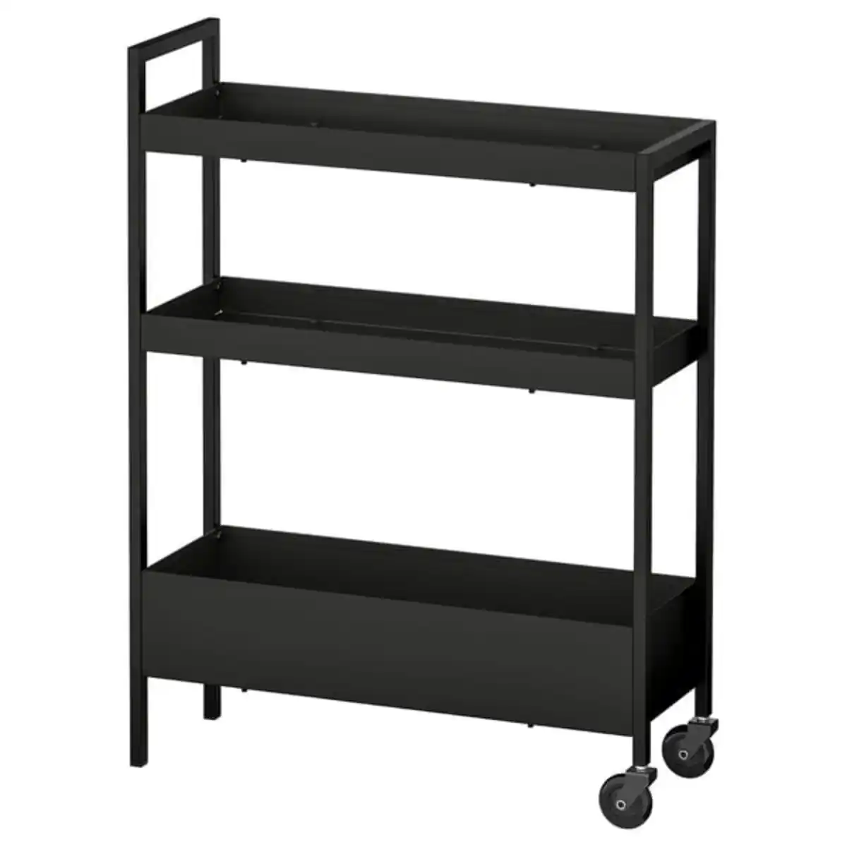 Bild 1 von NISSAFORS Servierwagen, schwarz, 50.5x19x67 cm