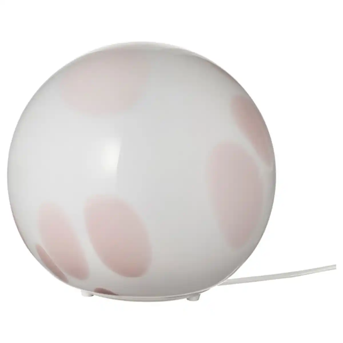 Bild 1 von FADO Tischleuchte, rosa/Glas, 25 cm