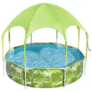 Bestway® Steel Pro Frame Pool mit Dach Ø 244 x 51 cm