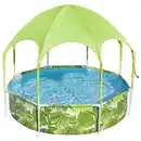 Bild 1 von Bestway® Steel Pro Frame Pool mit Dach Ø 244 x 51 cm