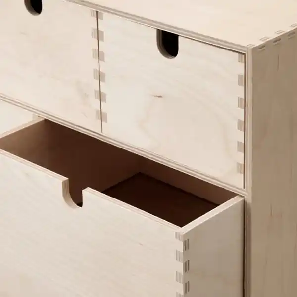 Bild 2 von MOPPE Mini-Kommode, Birkensperrholz, 42x18x32 cm