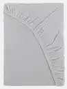 Bild 1 von Biber Spannbetttuch 100x200cm Grau