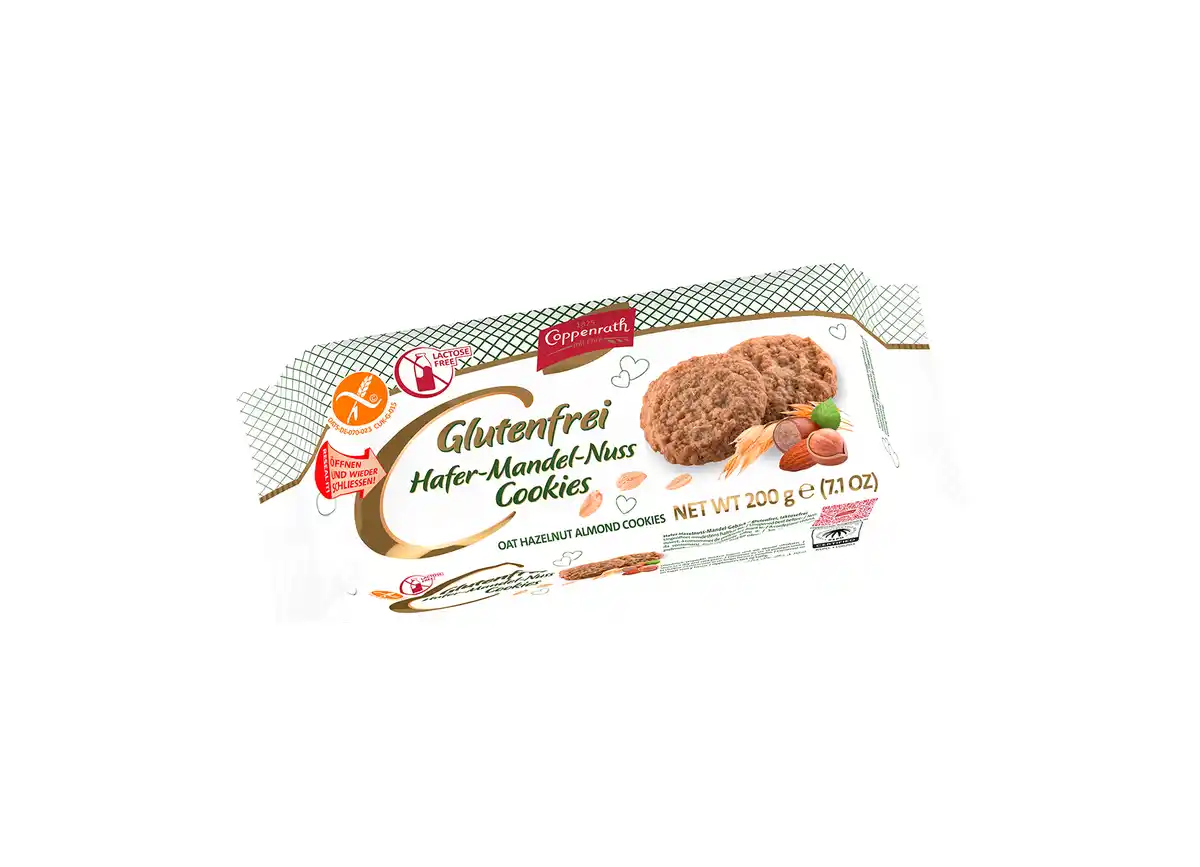 Bild 1 von Hafer-Mandel-Nuss Cookies glutenfrei
