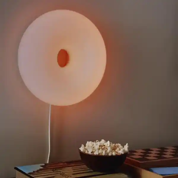 Bild 2 von VARMBLIXT Tisch-/Wandleuchte, LED, dimmbar smart/weißes Glas Farb- und Weißspektrum, 30 cm