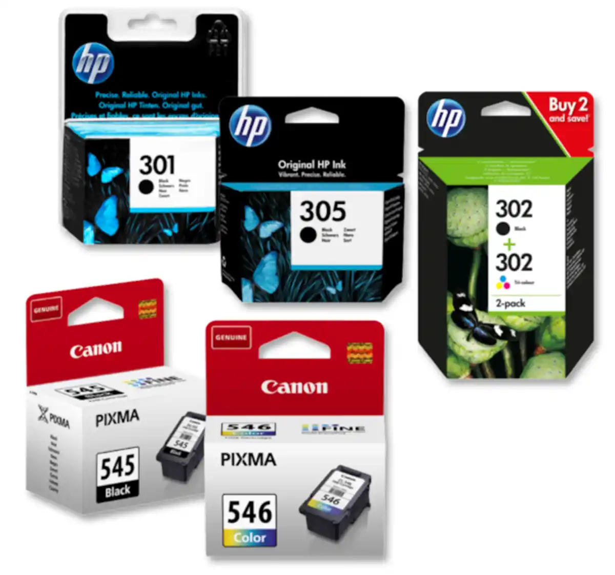 Bild 1 von CANON oder HP Druckertinte*